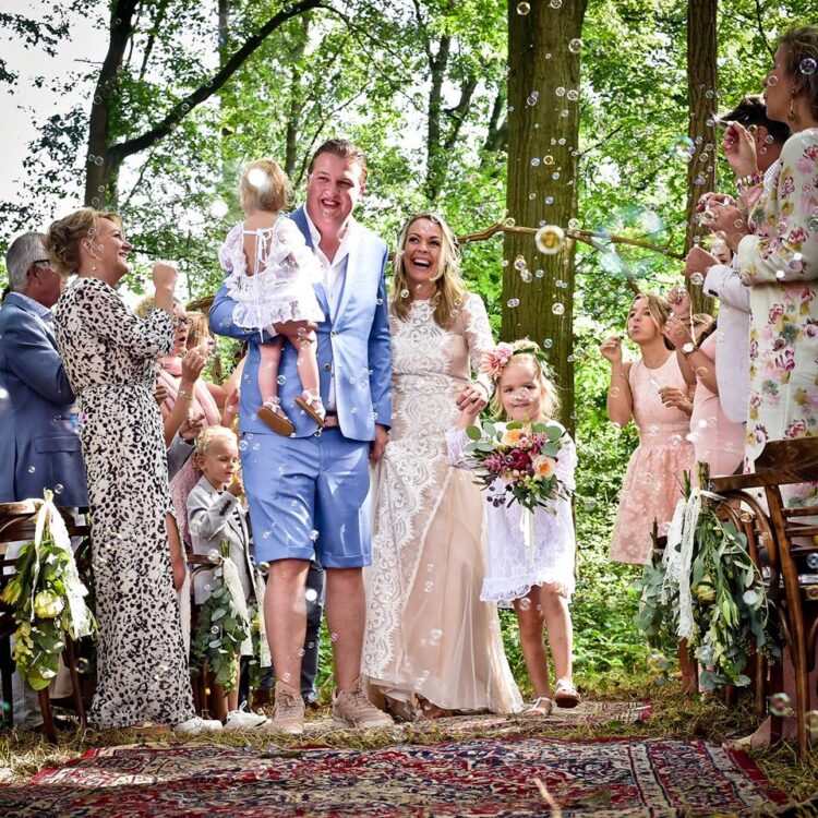Bruidsdecoraties Annemarie&Daniel