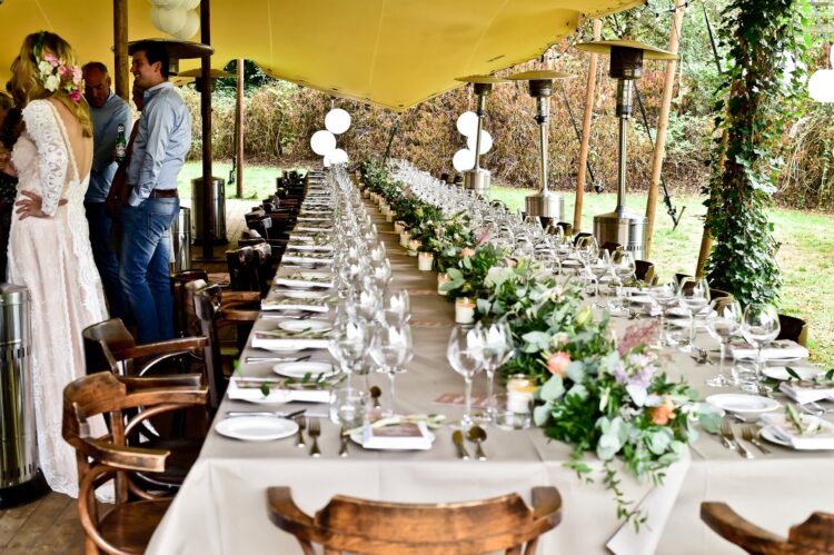 Bruidsdecoraties Annemarie&Daniel