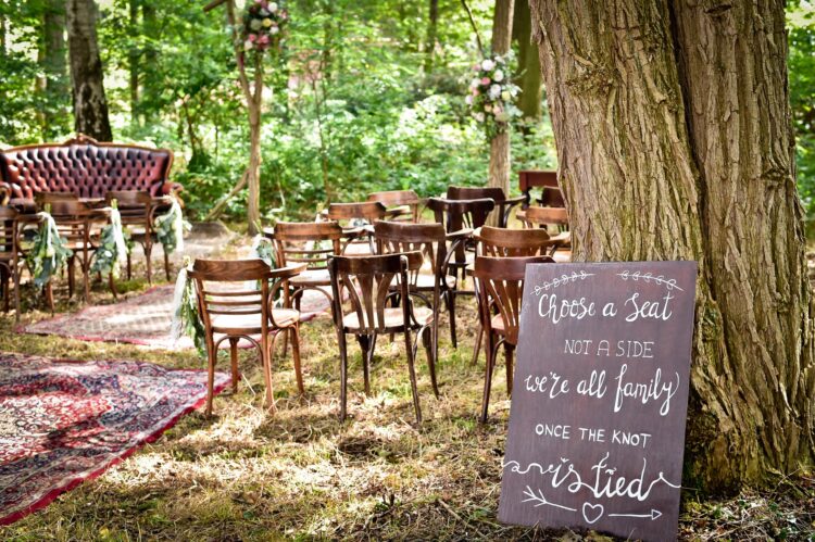 Bruidsdecoraties Annemarie&Daniel
