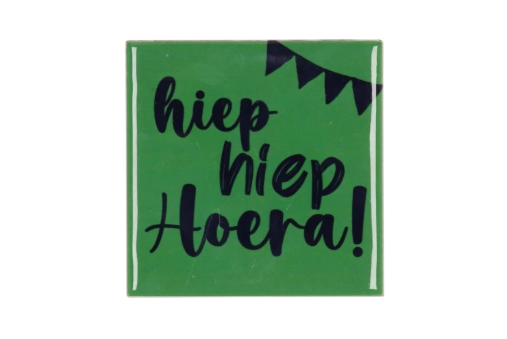 Tegel Hiep Hiep Hoera